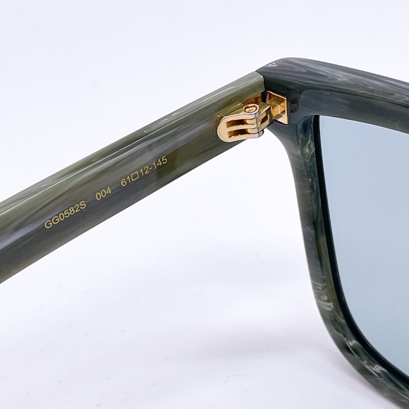 NEW GUCCI GG0582S 004 UNISEX SHIELD SUNGLASSES GUCCI GG0582S - Picture 11 of 14